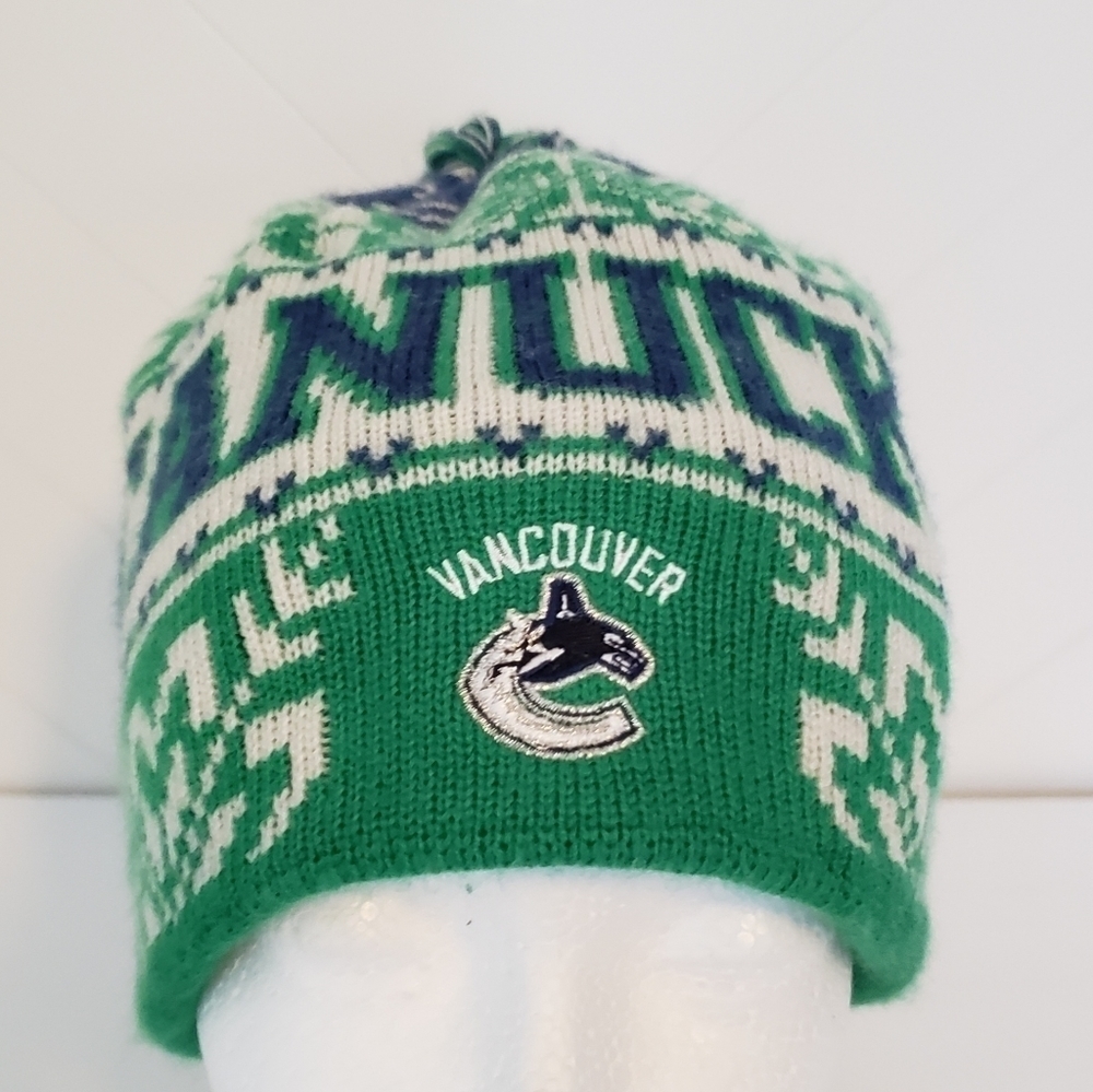 REEBOK NHL Vancouver Canucks Beanie Touqe OS - Picture 10 of 10